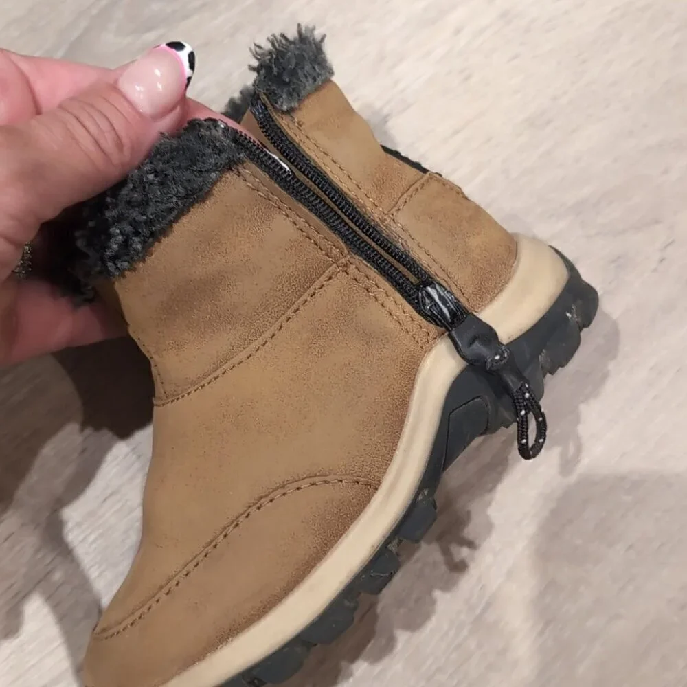 Zara brown boots for baby toddler size 5 toddler